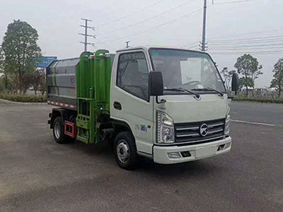 凯马3方挂桶垃圾车